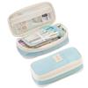 Macaron Multi-layer Pencil Case: Large Capacity, Pure Color Stationery Box for Boys and Girls in Junior High & High School