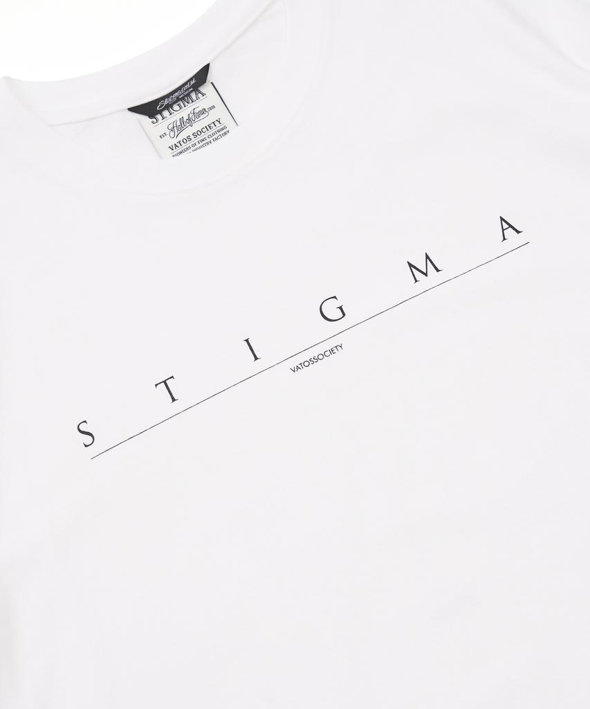 STIGMA Serif Oversized Short Sleeves T-Shirts White