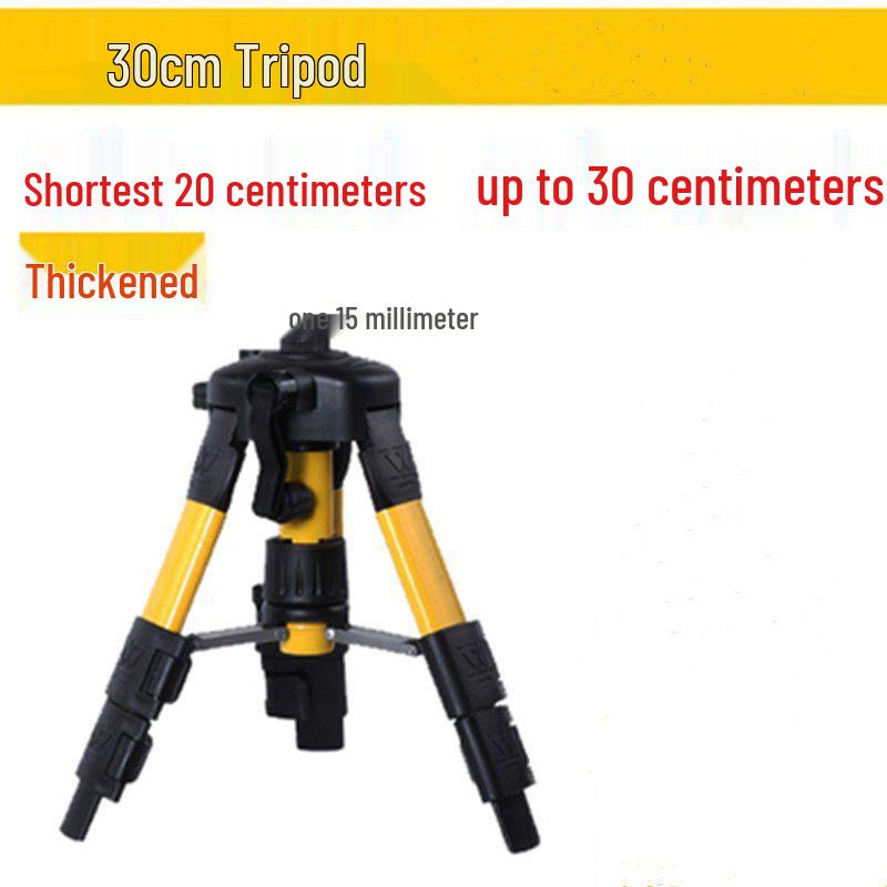 Thickened Aluminum & Steel Spirit Level Bracket with Infrared Laser Tripod