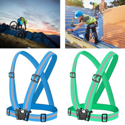 Reflective Vest Ultralight Lightweight High Visibility Adjustable Elastic Safety Vest for Motorcycle