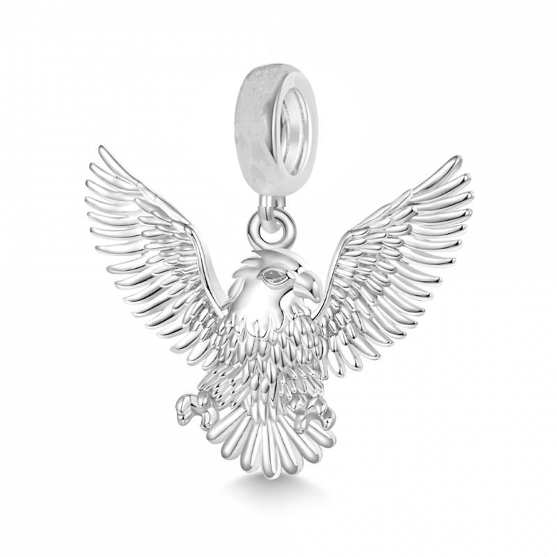 Pink Murano Glass Flamingo Hummingbird Bald Eagle Swallow Phoenix Charm Beads Fit Original Bracelets Diy Jewelry Gifts