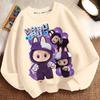 Children's Round-neck Hoodies, Cute Long-sleeved Hoodies for Boys and Girls In Spring and Autumn