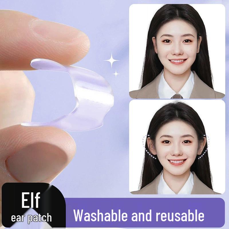 Elf Ear Stickers: Photo-Ready Adhesive for Smaller-Looking Face & Ear Correction
