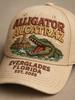 Popular POD heat transfer baseball cap personalized crocodile pattern outdoor cap men's and women's versatile cap