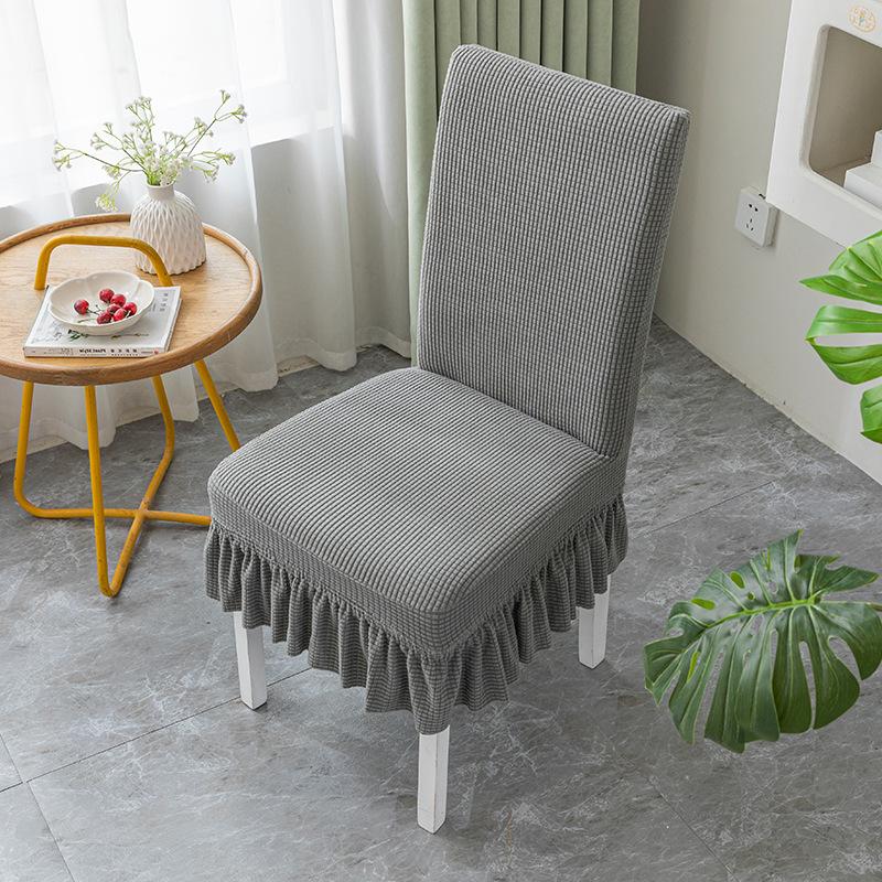 Thickened Chair Cover Chair Cover Cushion Backrest Integrated Seat Cover Stool Cover