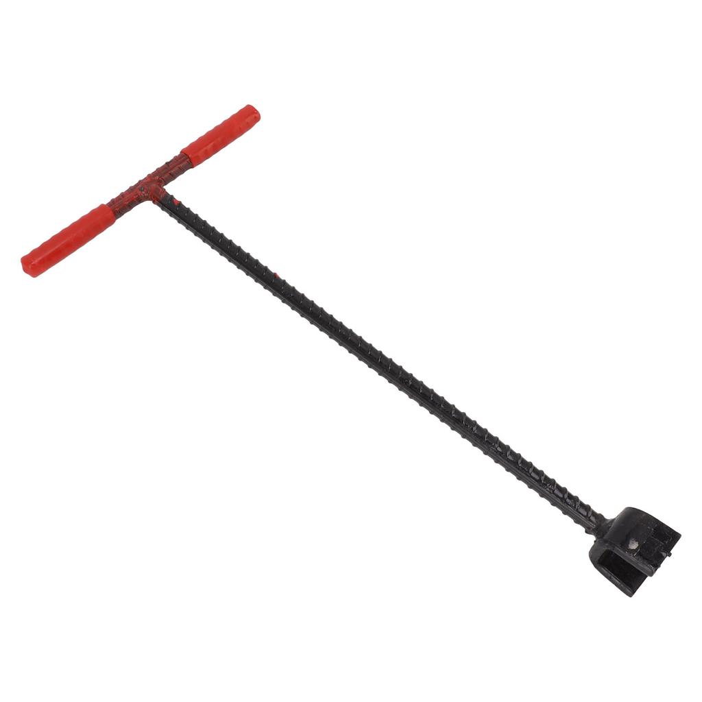 41x20cm Water Meter Key Steel T Handle Curb Key with 4 Way Multi Functional Utilities Key