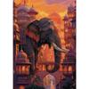 Indian Animals Elephant Tiger Peacock Nature Posters and Prints Canvas Printing Wall Art Picture for Living Room Home Decor Gift