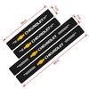 4PCS Car Door Threshold Carbon Fiber Scuff Plate Sticker For Chevrolet Cruze Silverado Spark Captiva Onix Regal Excelle GL8 2021