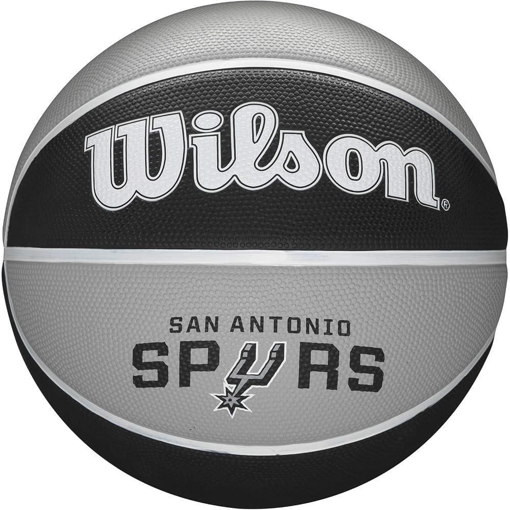 Wilson NBA Team Tribute San Antonio Spurs Basketball Outdoor Size 7 24.5cm