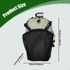 Crossbody Bag Accessory Pouch Organizer Storage Belt Nylon Zipper Hanging Suitable for Hiking