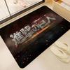 A-Attack On Titan Entrance Door Mat Nordic Style Home Doormat Bathroom-Toilet Mats Bedroom Hotel Decor Mat