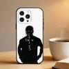 Etui Na Telefon Travis S-Scott Dla iPhone 16,15,14,13,12,17,Pro Max,Plus Silikonowe Czarne Etui