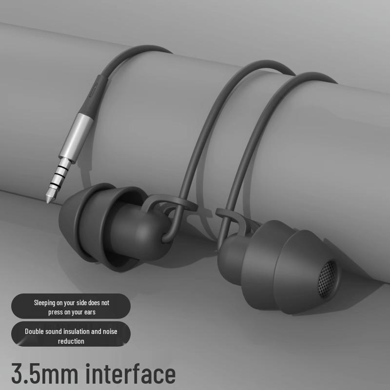 

In-Ear Wired Sleep Earbuds: Comfortable ASMR & Noise Cancelling for Side Sleepers