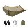Outdoor Camping Hammock Anti-mosquito Anti-rollover With Mosquito Net Single Double Parachute Automatic Hanging Bed