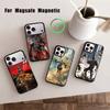 Coque de téléphone B-Blasphemous G-Game Pour chargement sans fil Magsafe Pour iPhone17,16,15,14,13,12,11 Plus,Pro Magnétique