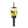 Countersink Drill Bits Set with Adjustable Aluminum Depth Five Dual-Flute Bits TCT Alloy Hole Drill Bits Kit with Wrench Storage Case