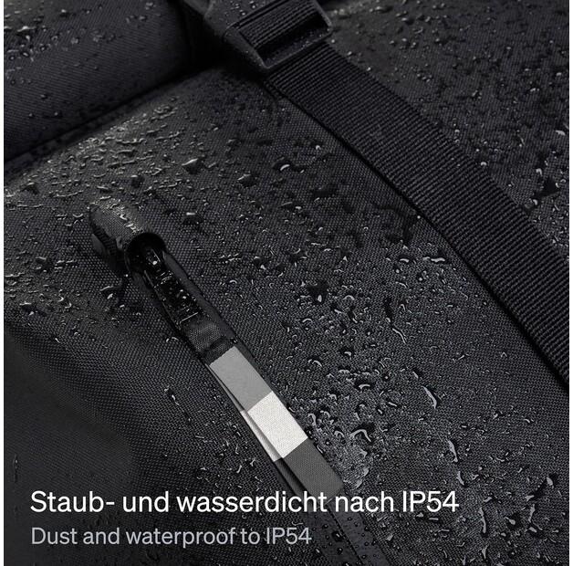 Backpack GOT BAG Rolltop 2.0 Monochrome Black