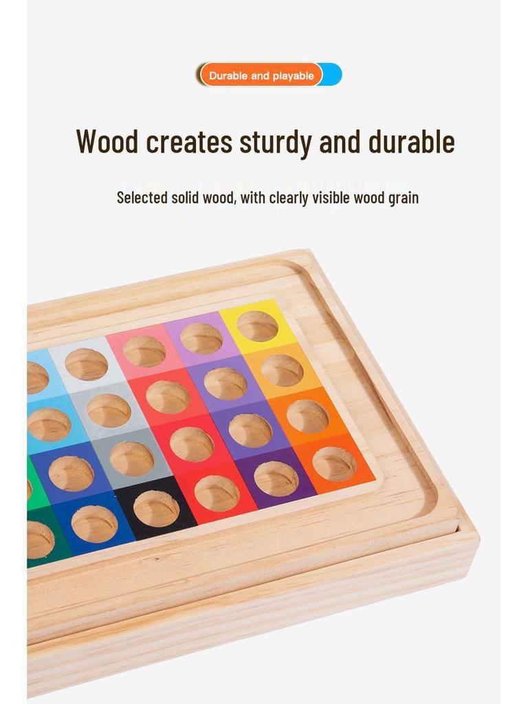 Children's Cognitive Gradient Matching Bead Set: Enhance Hand-Eye Coordination and Parent-Child Interaction!