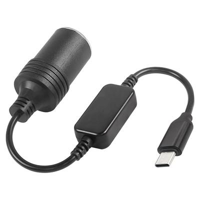 Cigarette Lighter Socket, Type C Adapter, Type C Port, 5V To , Female Adapter