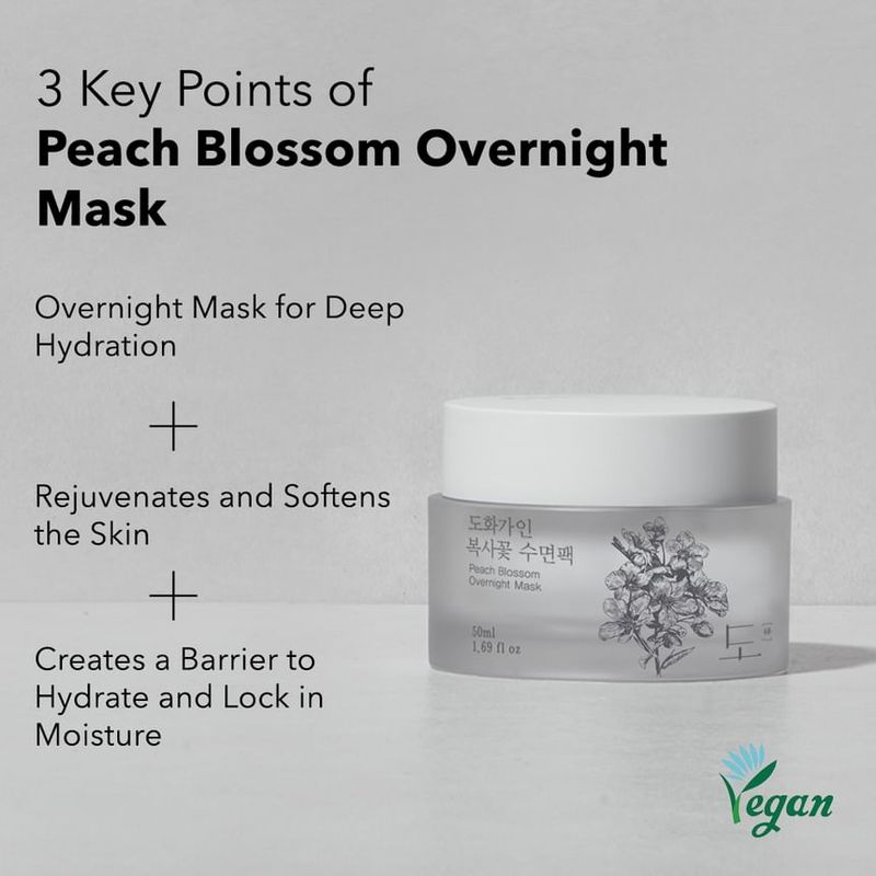 House of Dohwa - Peach Blossom Overnight Mask