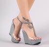 Sapatos de mulher – Sandálias de salto