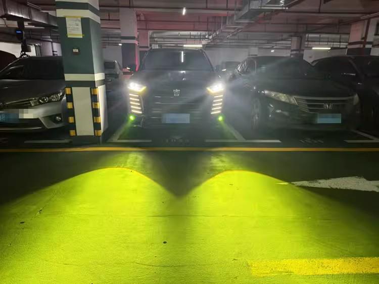 Citroen C2 C4L C3XR C6 C4 Sega Bi-LED Projector Headlights & LED Fog Lights