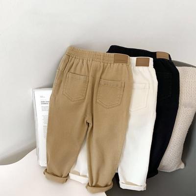 Children's Baby Spring Sports Trousers Boys Spring and Autumn Casual Pants Cargo Pants