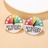 Mood-Changing Energy Brooch: Slidable Power Badge for Men & Women – Expression Pin Clothing Accessory