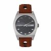 Copha KULT Rally Men's Dress Watch Day Date Waterproof Quartz Lightweight Black Dial Brown Leather Belt
