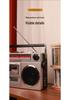 Vintage Cassette Player with Stereo Recorder and FM Bluetooth Speaker