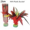 New Colorful Feathers Kick Shuttlecock Chinese Jianzi Foot Sports Outdoor Toy Game Entertainment Foot Kick For Physical Exercise