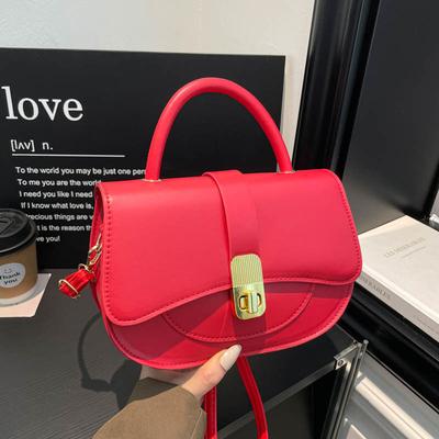 Retro Módní sedlová taška - Niche Design pro podzim - Crossbody taška na dojíždění - Taška s jedním ramenním popruhem