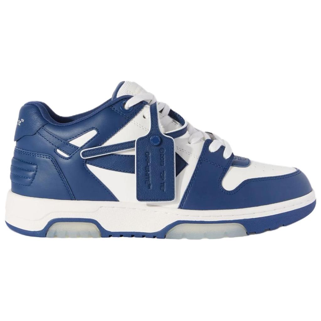 Off-White Out Of Office "Ooo" Sneakers 'Navy White' Men's OMIA189C99LEA0070142