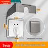 Cubierta de Enchufe Adhesiva Impermeable Tipo 86 para Baño - Caja Anti-Golpes con Protección Infantil