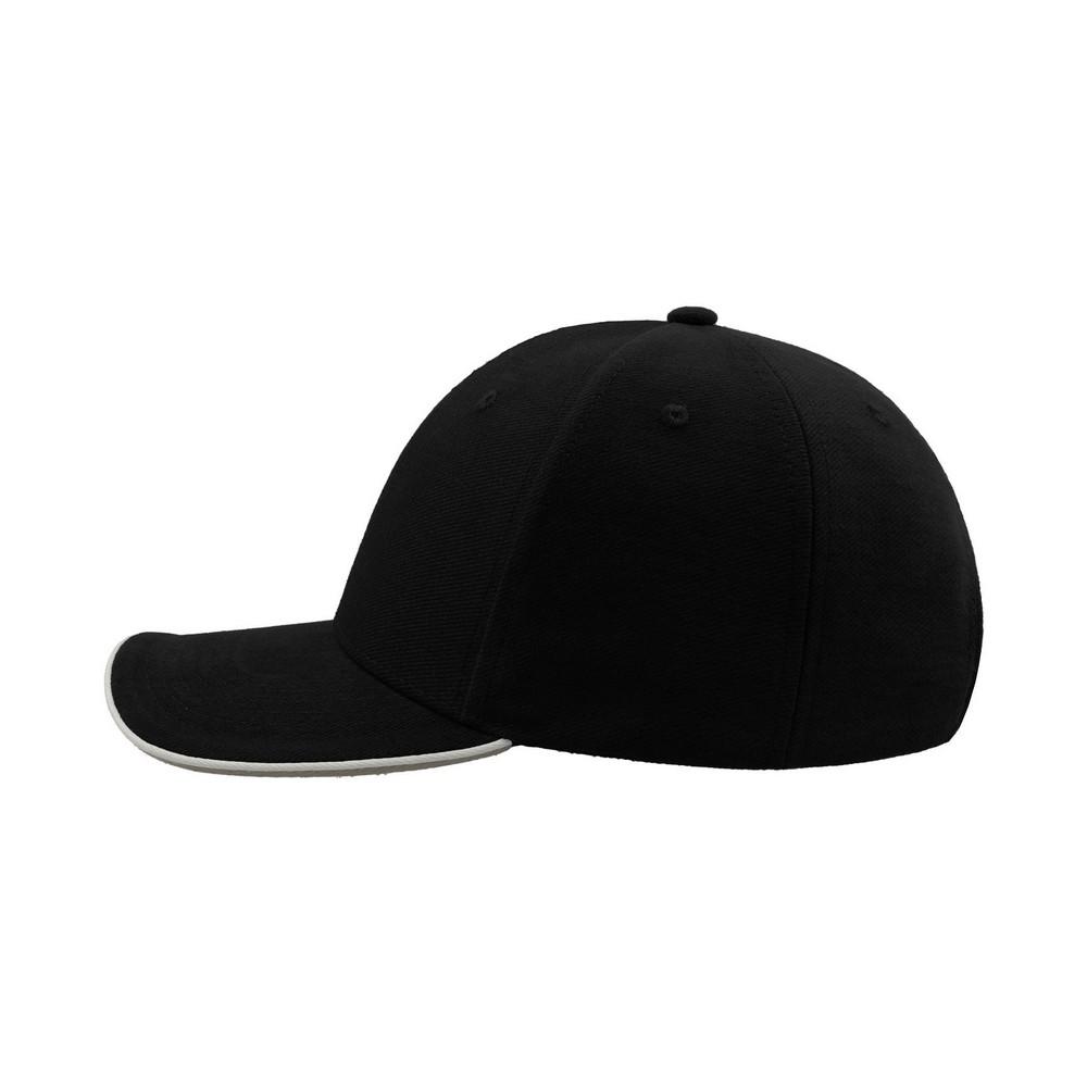 Atlantis Pilot Piping Sandwich Premium Brush Cotton 6 Panel Cap
