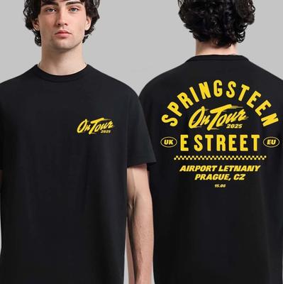 Bruce Springsteen Og E Street Band På Turné 2025 Den 15. Juni T-skjorte, størrelse S-4XL