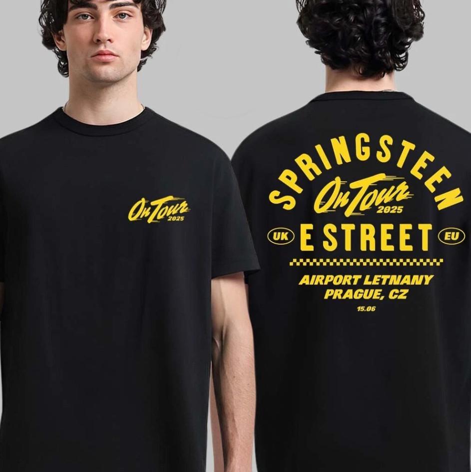 Bruce Springsteen And E Street Band On Tour 2025 On June 15 T-shirt, size S-4XL
