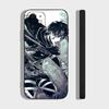 Custodia per Telefono Levi Ackerman Attack On Titan Per IPhone 17 Air 16 15 14 13 Pro Max 11 12 Copertura Nera in Silicone