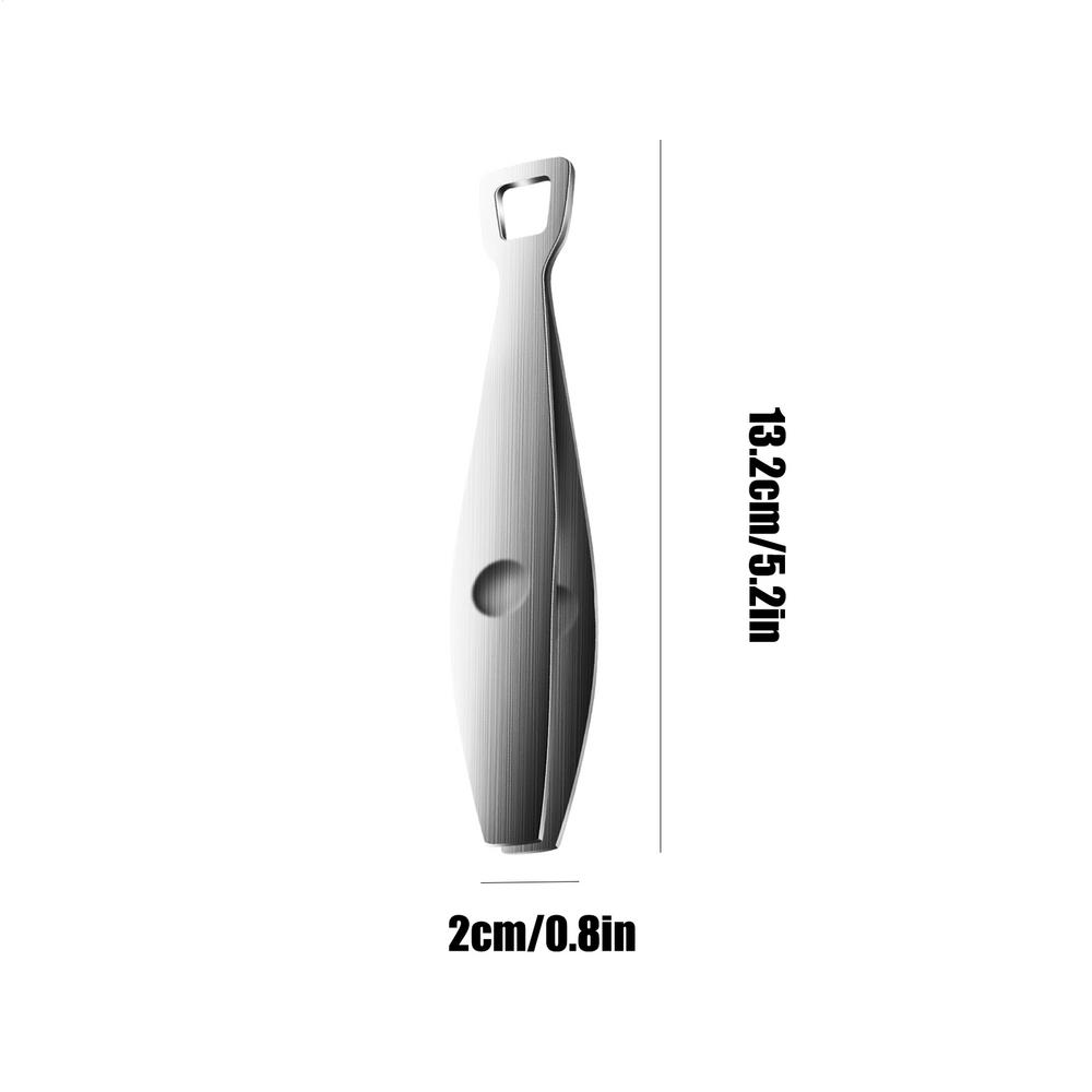 Fish Bone Tweezers Food Tweezer Fish Bone Removal Clamp Stainless Steel Fish Bone Tweezers Seafood Removal Tools Kitchen Gadget