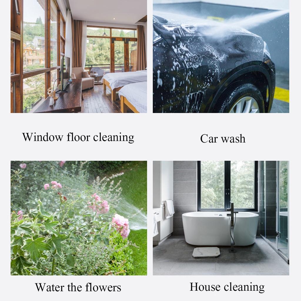 200W 5600mAh 30bar Cordless Water Guns Portable High Pressure Lithium Battery Wireless Car Washing Machine 11Pcs