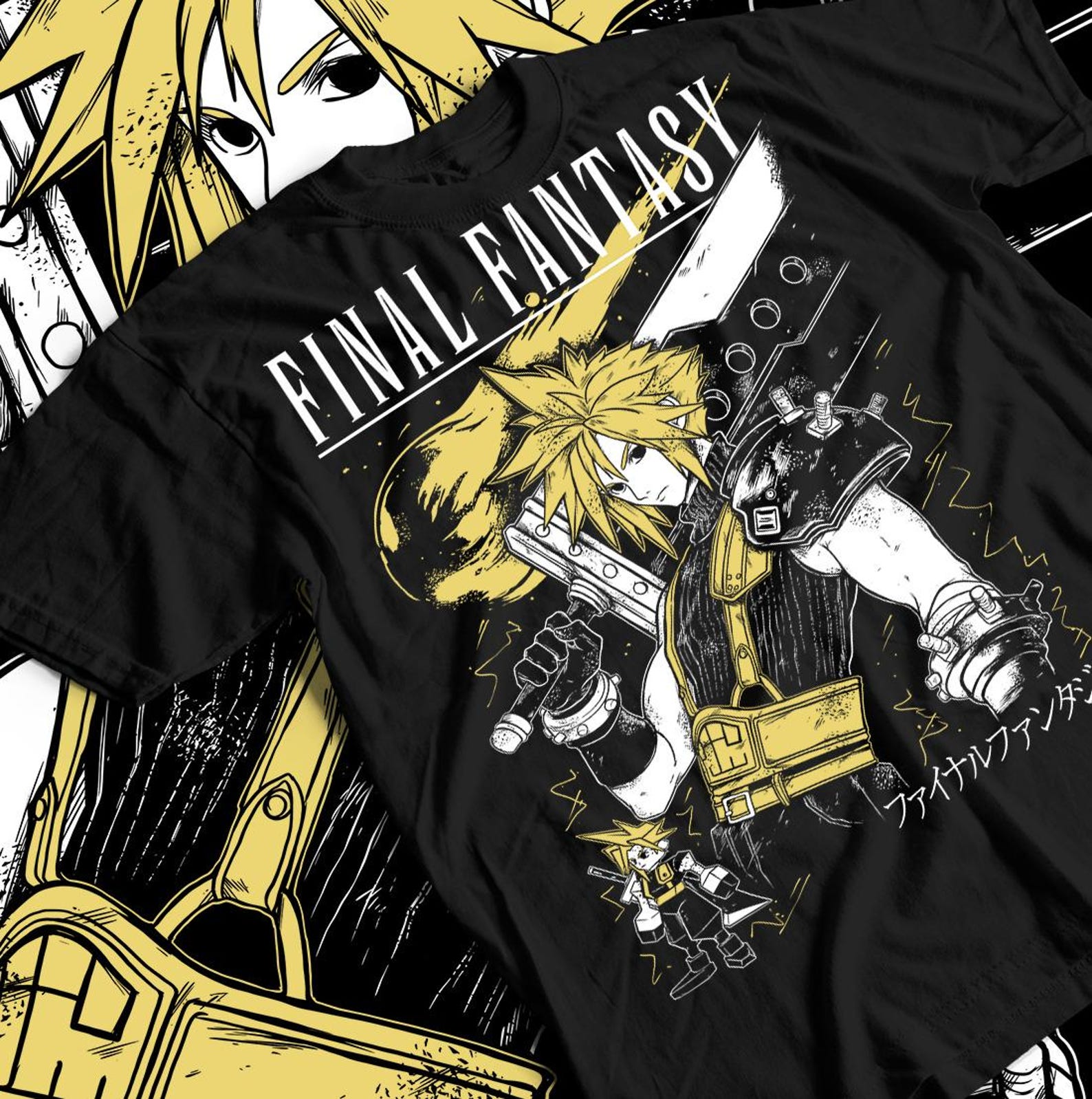 Final Fantasy VII T shirt Rebirth Vintage Retro Final Fantasy 7 Rebirth Shirt S