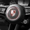 Carbon Fiber Car Steering Wheel Center Trim Emblem Sticker For Porsche 911 Panamera Cayenne Boxster Taycan