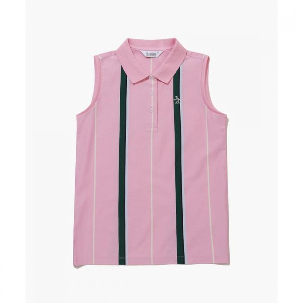 MunSingwear Women S SleeveleSS Stripe Collar