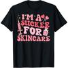 Sucker For Skincare Valentine's Day Dermatology Esthetician Cotton Men T Shirt