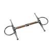 Metal Horse Bit H Shape Snaffle Durable Stainless Steel Mouth Cheek Rod for Horse Training and Riding Gear