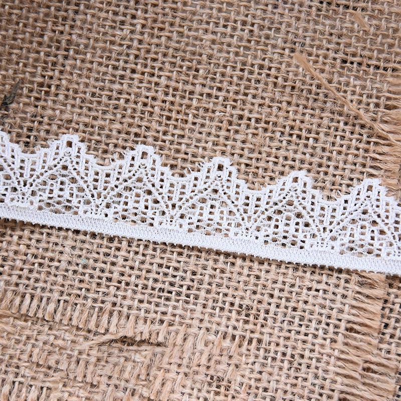 2.5cm Lace Single Wave Edge Elastic Nylon Spandex Silk Trim for DIY Clothing and Underwear