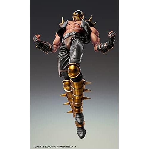 Super Action Statue Fist of the North Star Jagi, Approximately 175mm, PVC, ABS, and Nylon, Painted Action Figure, 197330