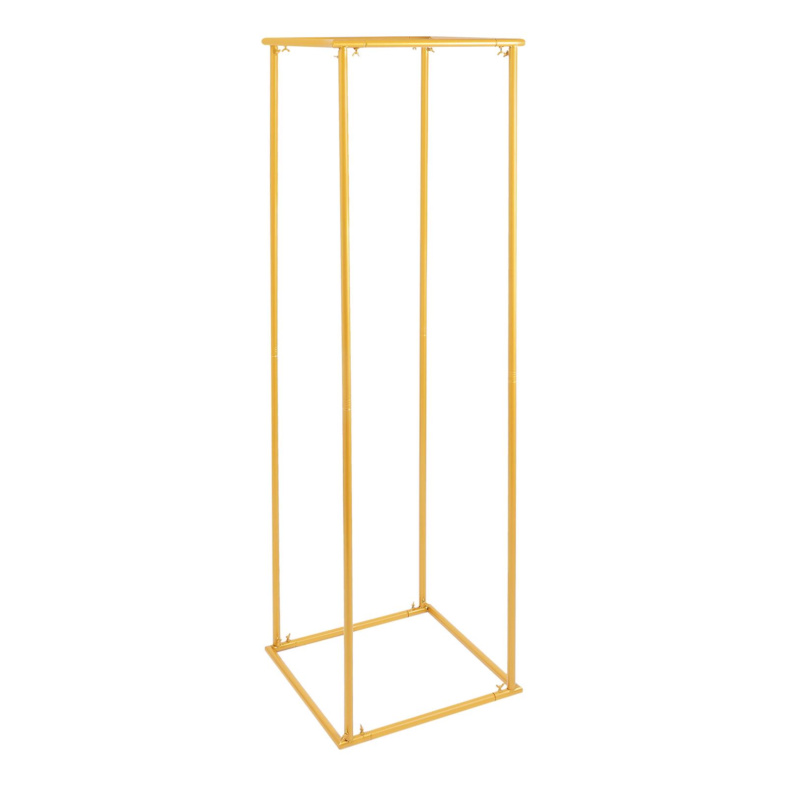 

Подставка для цветов, Стойка для демонстрации цветов Украшения для свадебной вечеринки, Золотая подставка для цветов для домашней вечеринки Свадебные украшения золотой