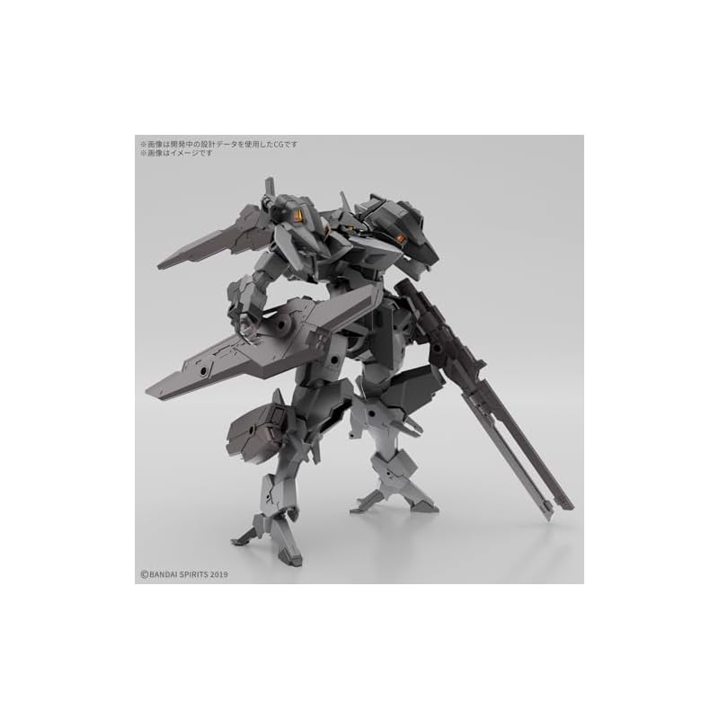 BANDAI SPIRITS 30MM xEXM-000 Zenovalt 1/144 Scale Pre-Colored Plastic Model Kit
