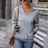 Autumn Fashionable Long Sleeve Hooded Sweatshirt